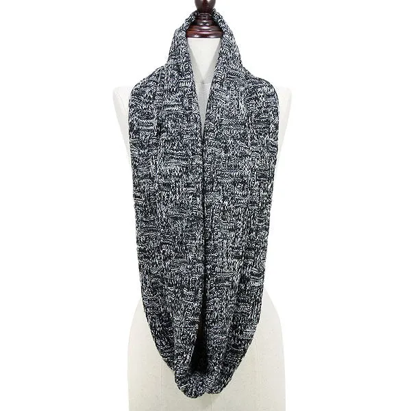 Acrylic Knitted Infinity Scarf