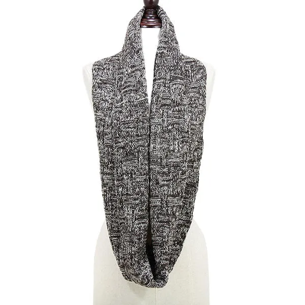 Acrylic Knitted Infinity Scarf