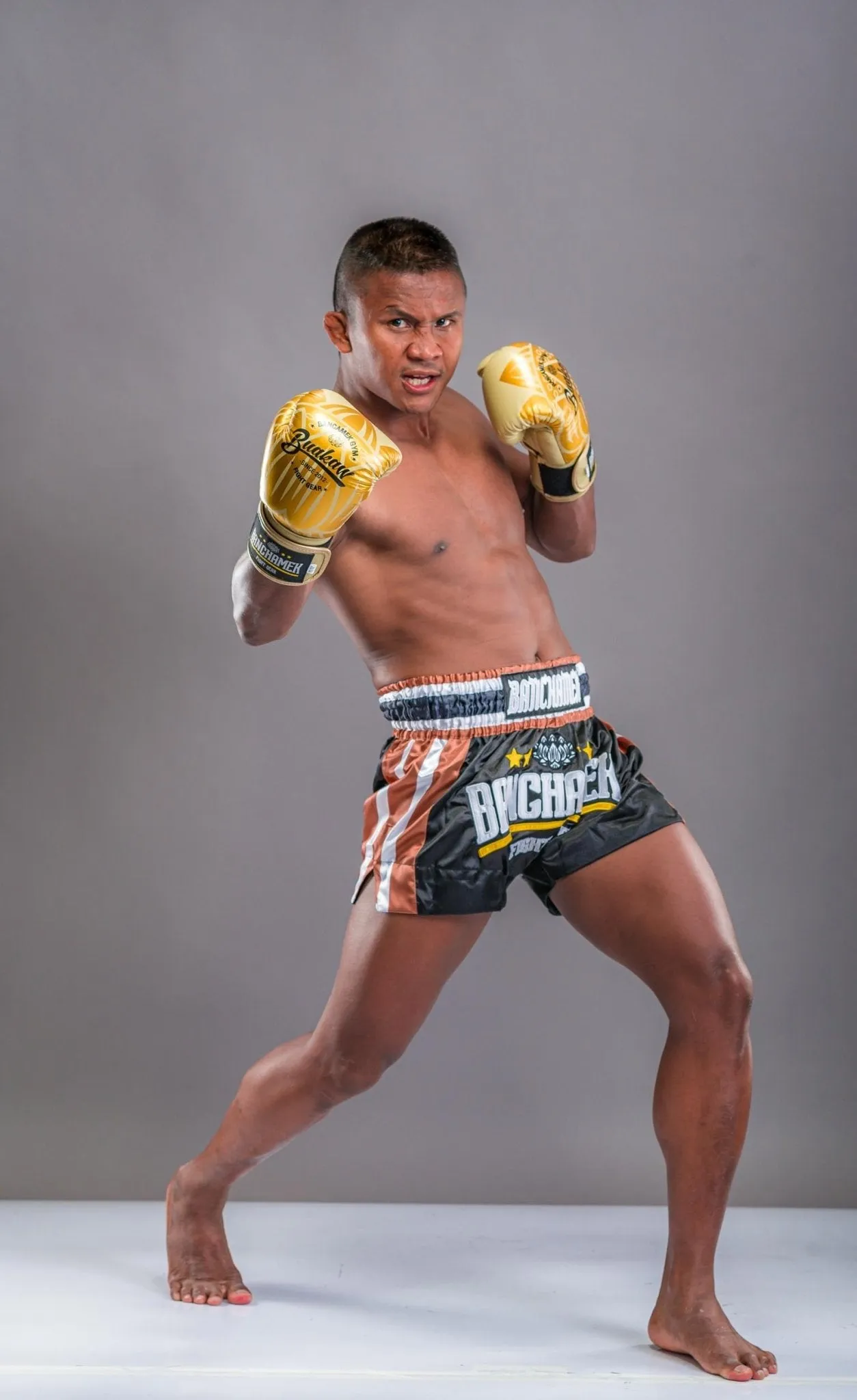Buakaw Boxing Gloves BGL-GL3 Gold