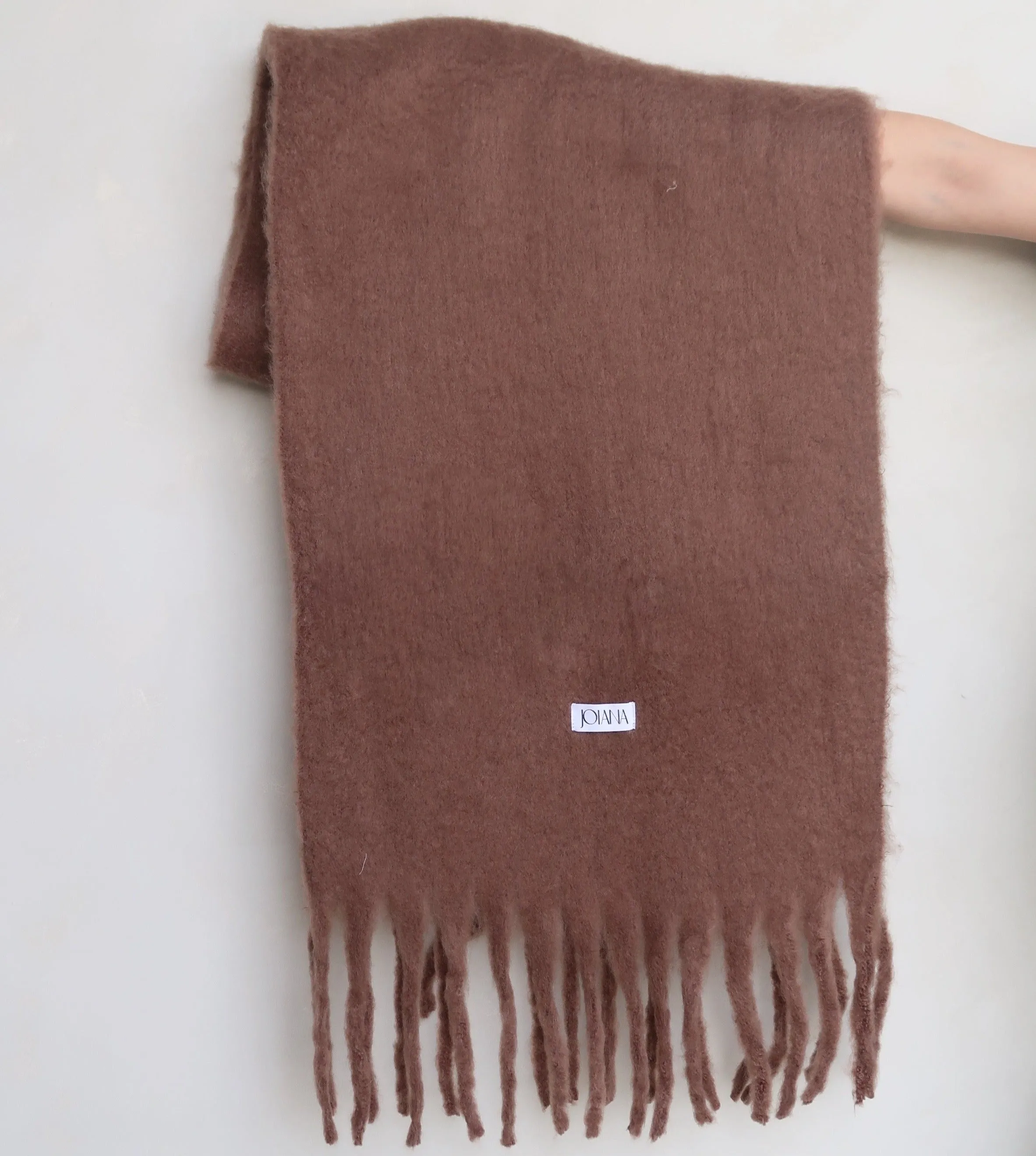 Cedar Brown Blanket Scarf