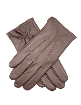 Dents Classic Mens Leather Gloves in Brown