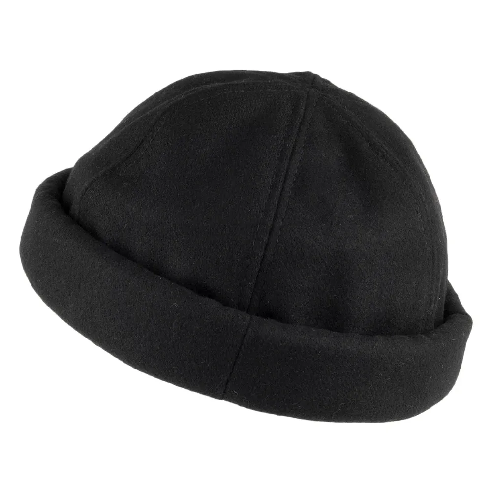 Dorfman Philadelphia Melton Wool Watch Cap