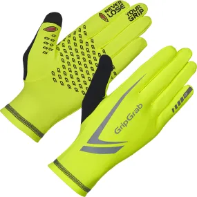 Gripgrab Running Expert Hi-Vis Touchscreen Winter Gloves Yellow Hi-Vis | Buy Gripgrab Running Expert Hi-Vis Touchscreen Winter Gloves Yellow Hi-Vis here | Outnorth