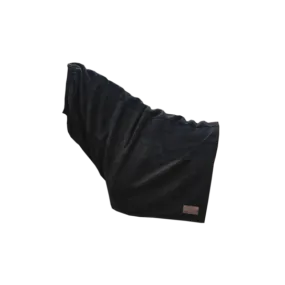 Heavy Fleece Horse Scarf - Black