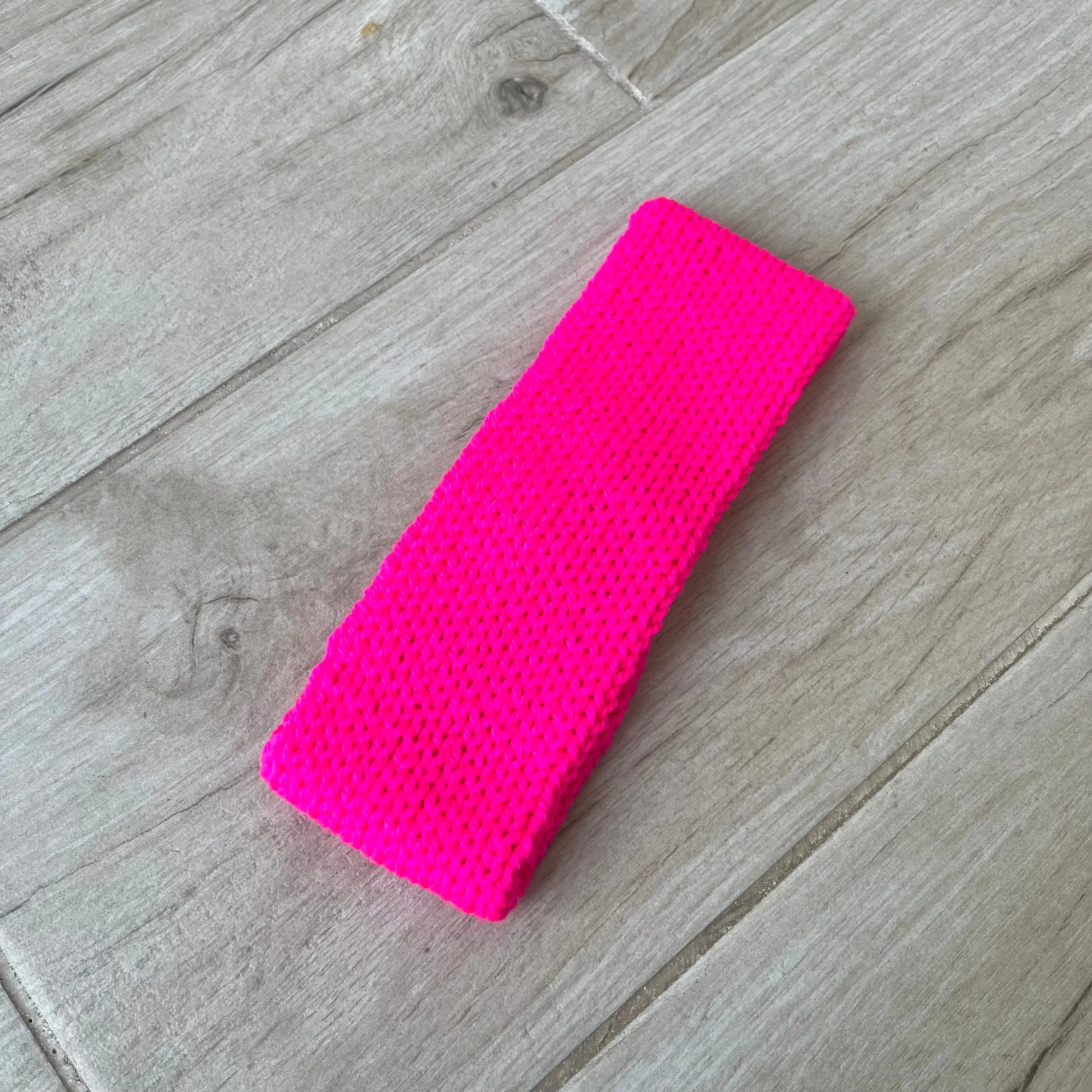 Hot Pink Knitted Headband