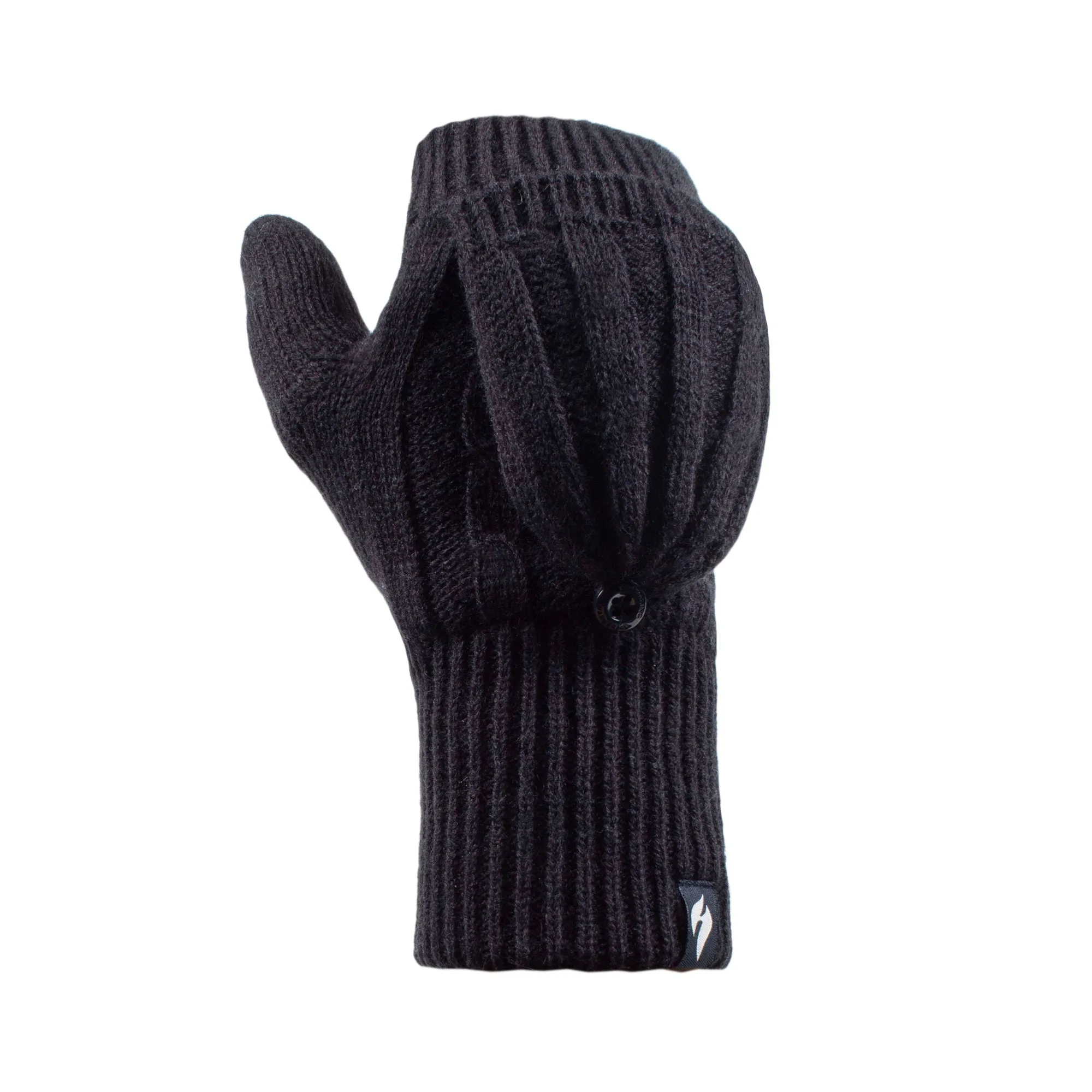 Navy Ladies Ash Convertible Mittens - Enhanced Comfort and Style