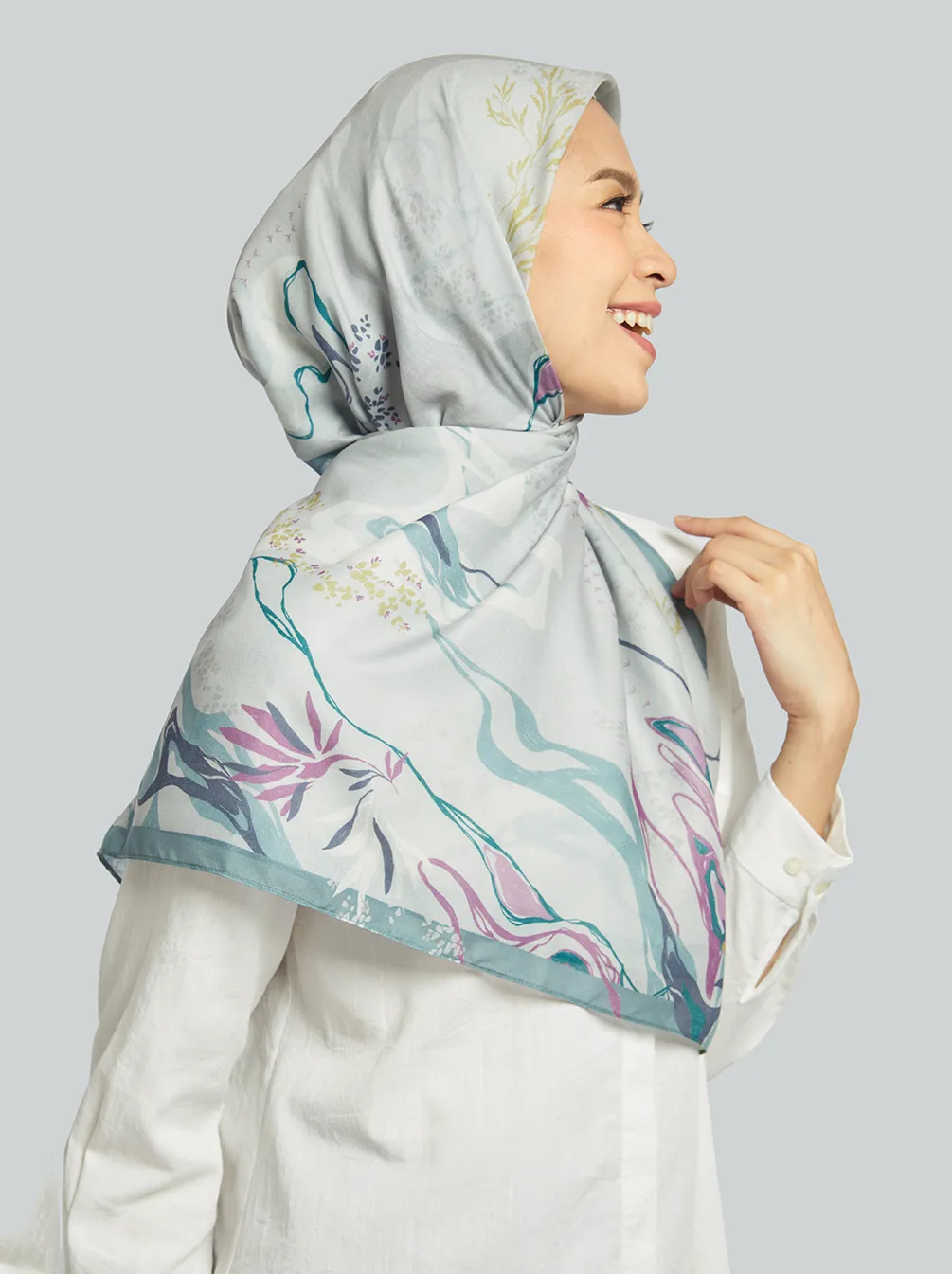 MINKA SCARF SEASALT