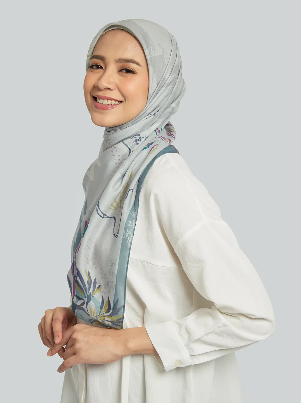 MINKA SCARF SEASALT