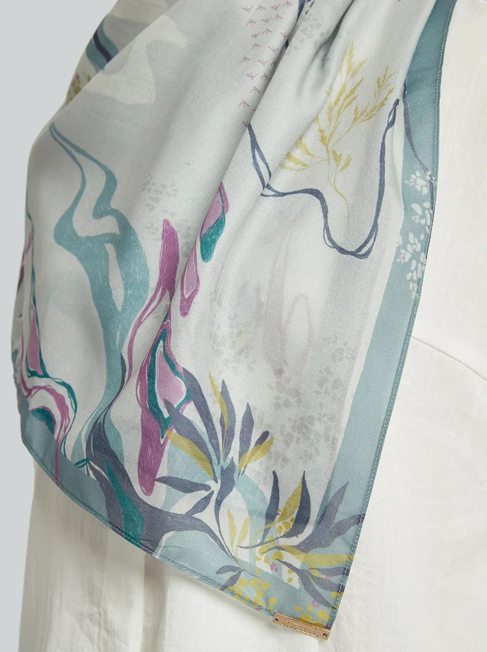 MINKA SCARF SEASALT