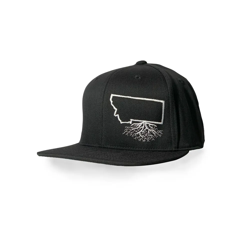 MT Roots Flat Bill Flexfit Snapback Hat