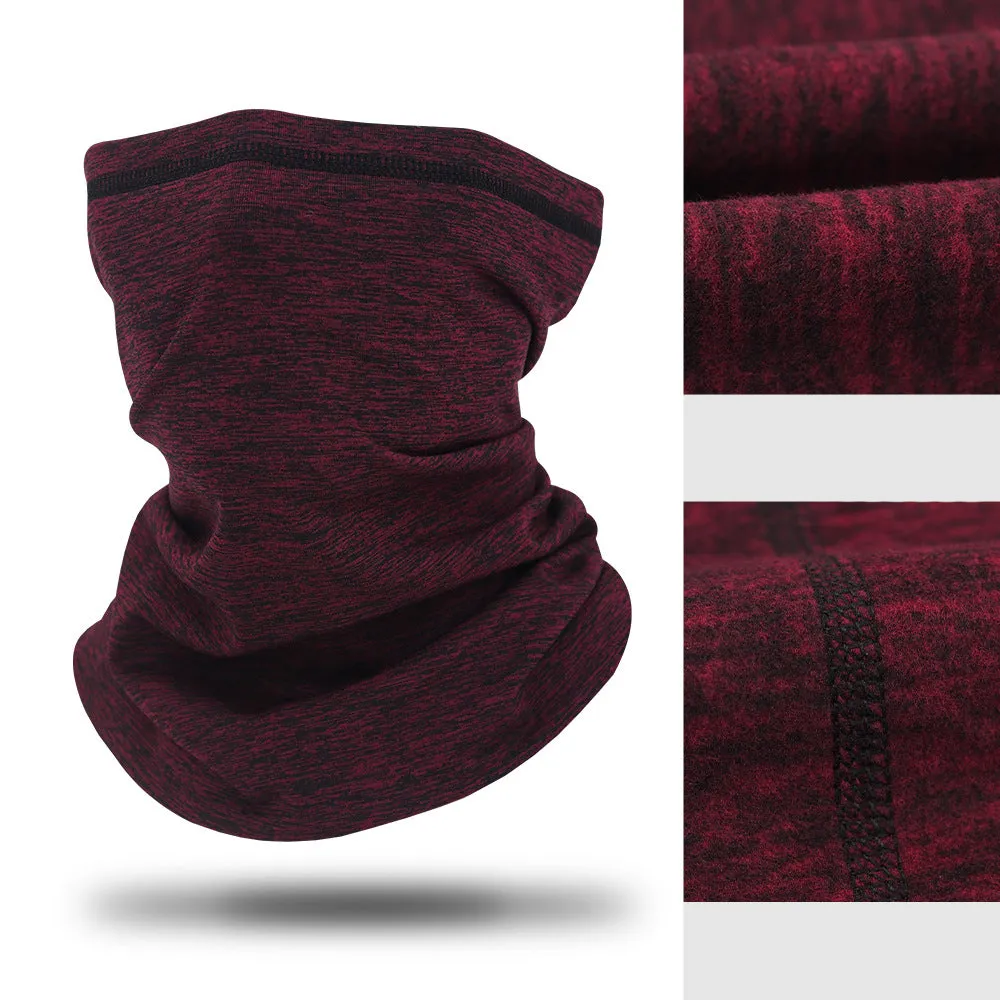 Outdoor Cycling Fleece Warm Thick Scarf