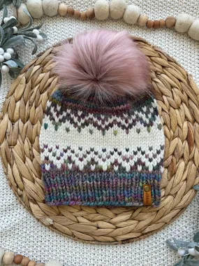 Sawtooth Mountains Hat in Arco Iris