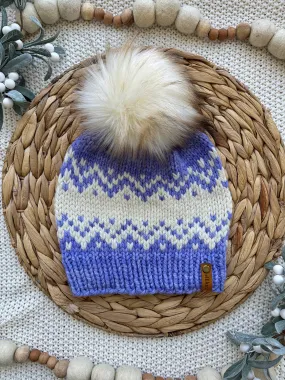 Sawtooth Mountains Hat in Periwinkle