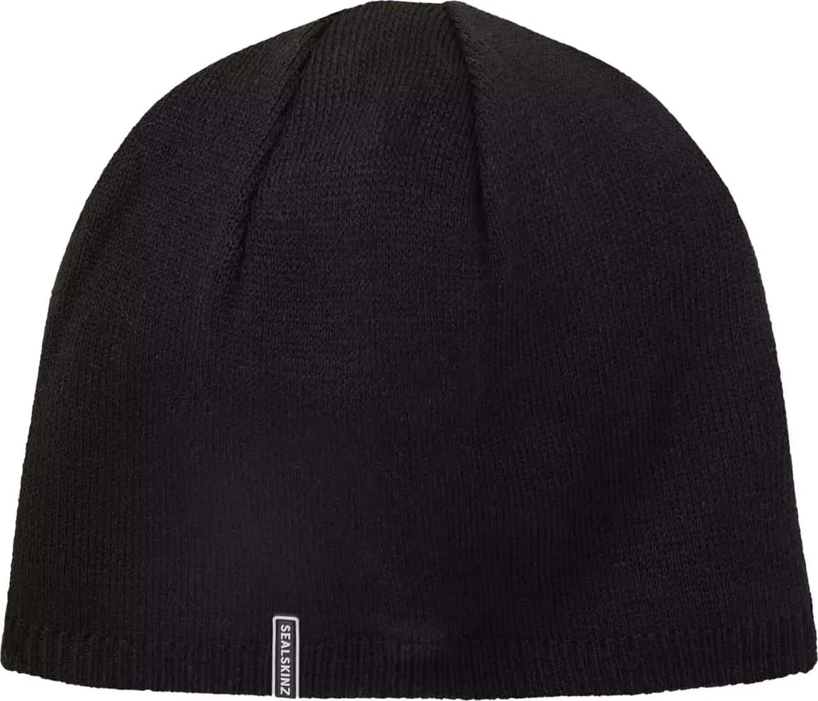 Sealskinz Cley Waterproof Cold Weather Beanie Hat Black | Buy Sealskinz Cley Waterproof Cold Weather Beanie Hat Black here | Outnorth