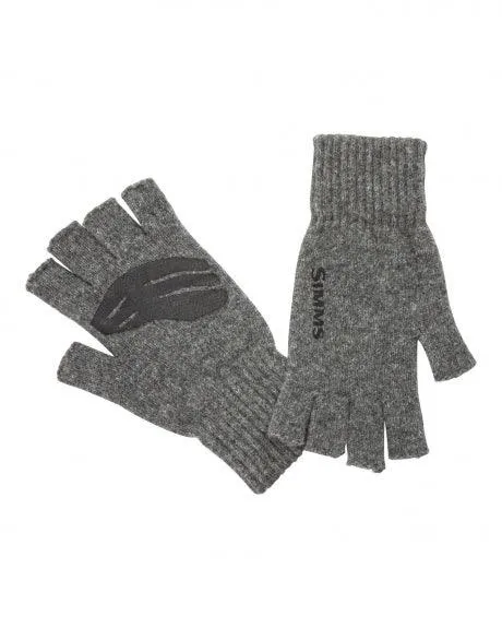 Simms Wool Half Finger Glove