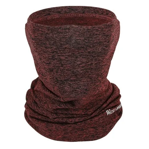 Winter Cycling Headwear Fleece Neck Warmer Bandana Caps Running Mask Bicycle Bandana Sports Scarf Face Mask Headband