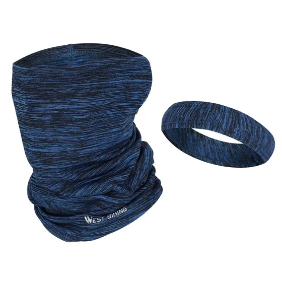 Winter Cycling Headwear Fleece Neck Warmer Bandana Caps Running Mask Bicycle Bandana Sports Scarf Face Mask Headband