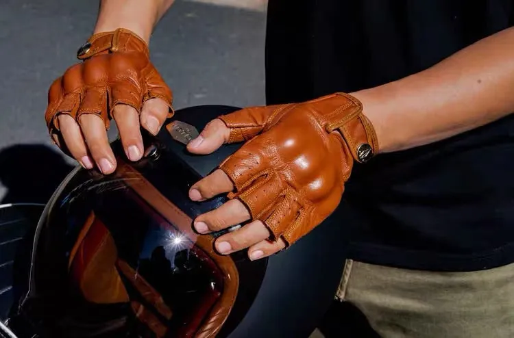 YAAGLE Leather Gloves  Driving Gloves for Men YG6645