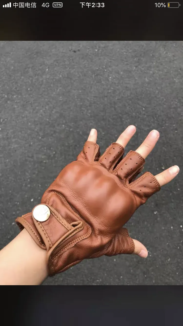 YAAGLE Leather Gloves  Driving Gloves for Men YG6645
